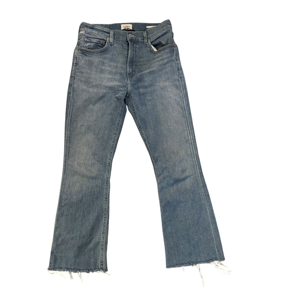 Citizens of Humanity Isola Premium Vintage Distressed Stretch Straight Jeans 26